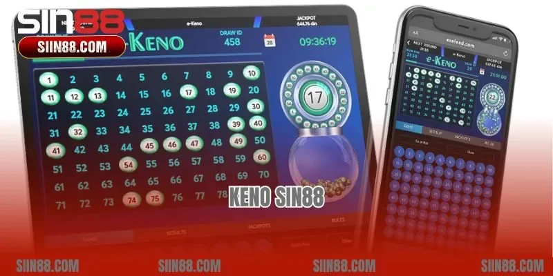 Keno Sin88 – Sân Chơi Làm Giàu Với Những Con Số 